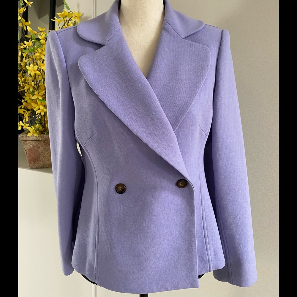 Ann Klein Double Breasted Jacket 4 💜